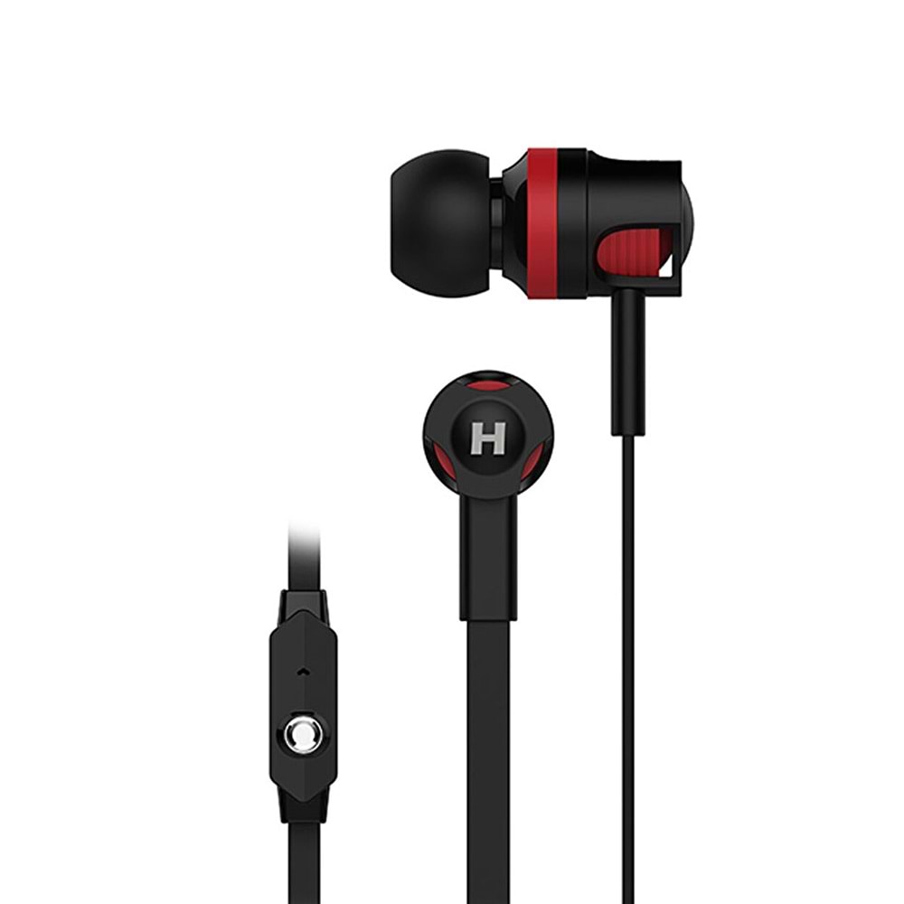 Hytech HY-X06 Mobil Telefon Uyumlu Siyah/kırmızı Kulak İçi Mikrofonlu Kulaklık