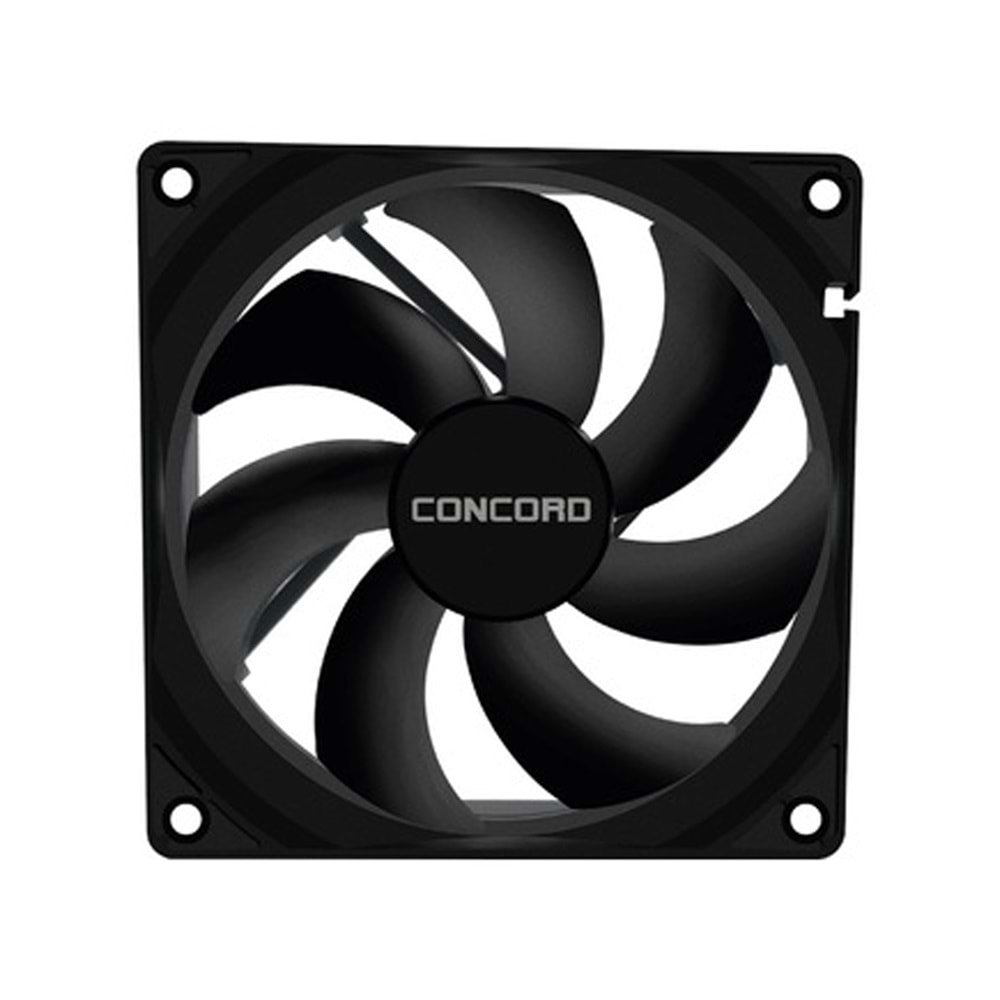 Concord C-891 7 Kanatlı Fan Geniş Kasa Soğutucu 12Cm