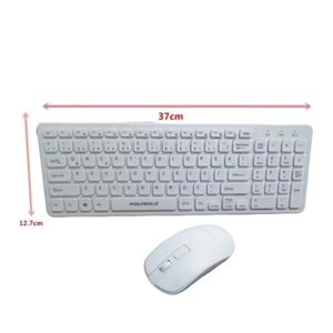 PolyGold PG-8040 Kablosuz Slim Q Klavye Mouse Set