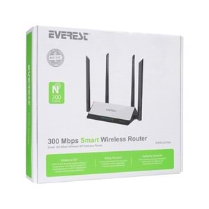 Everest EWR-521N4 300Mbps WISP Repeater+Access Point+Bridge Kablosuz Router