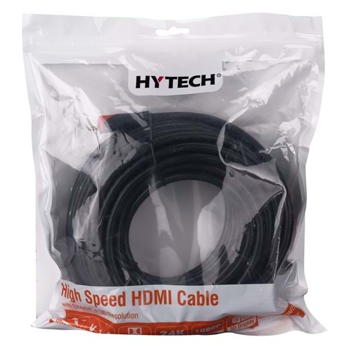 Hytech Hy-Hdm15 Hdmı To Hdmı 15M Altın Uçlu 24K 1.4 Ver. 3D Kablosu