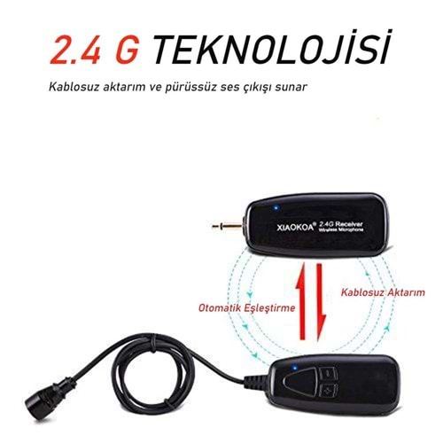 Stark Pro ST-003 Xıaokoa N81 2.4 Ghz Kablosuz Mikrofon