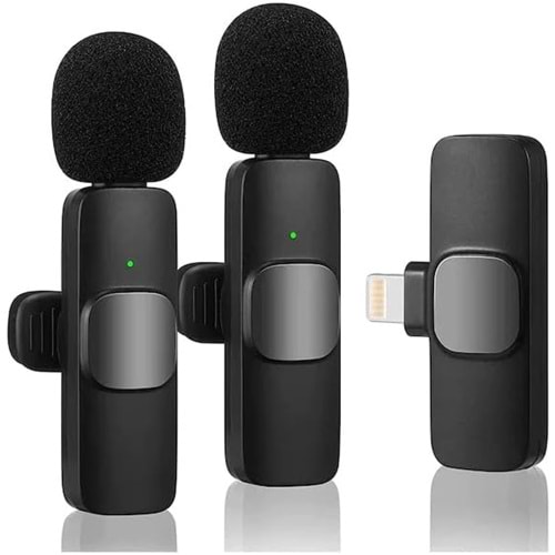 StarkPro K9 IPhone 2 Mic Çift Kablosuz Mikrofon